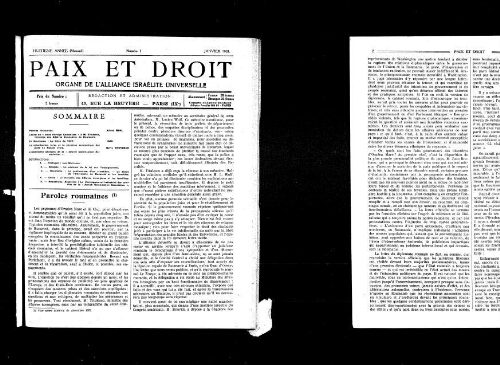 Paix et Droit.  (01/01/1928)